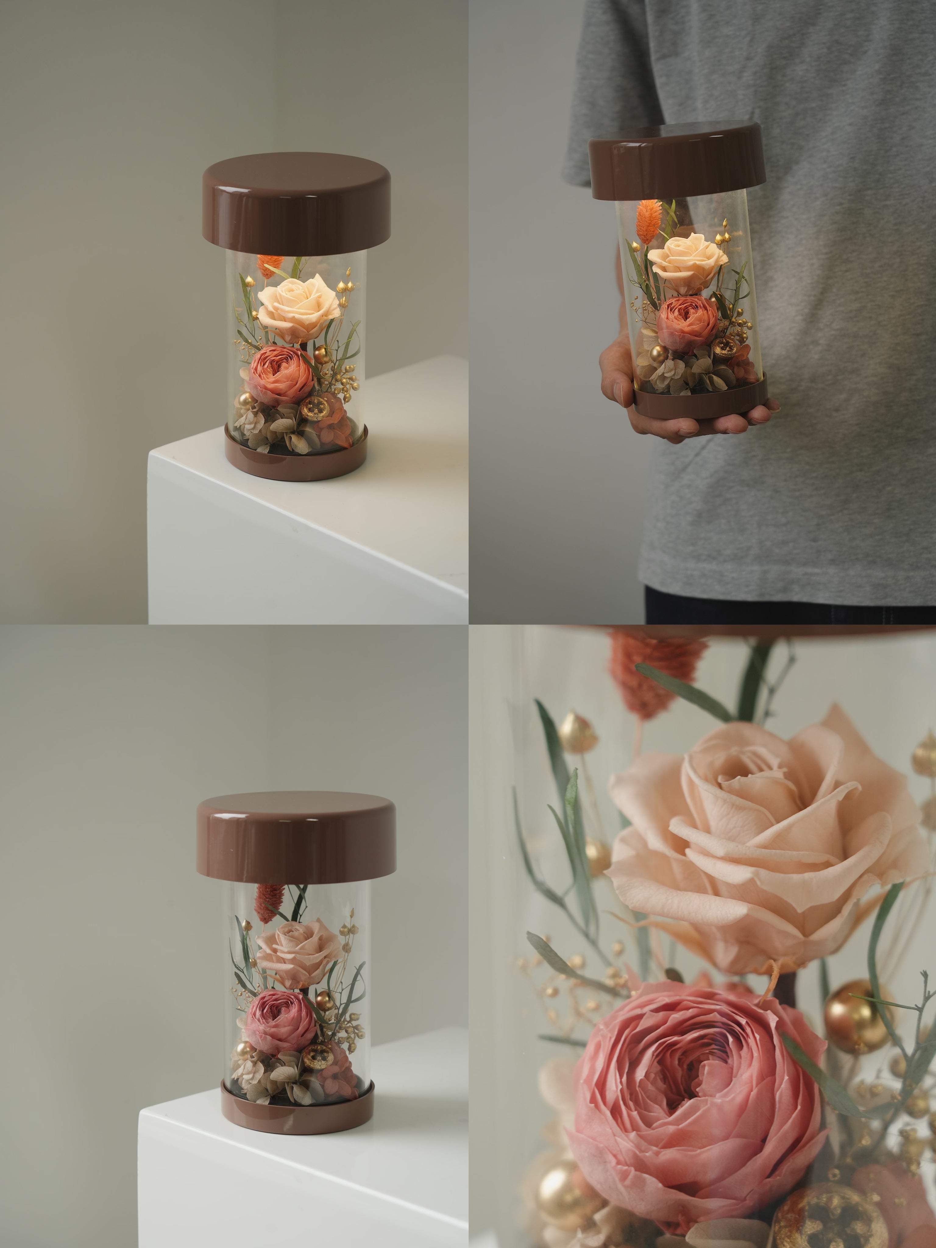 Luminea in brown