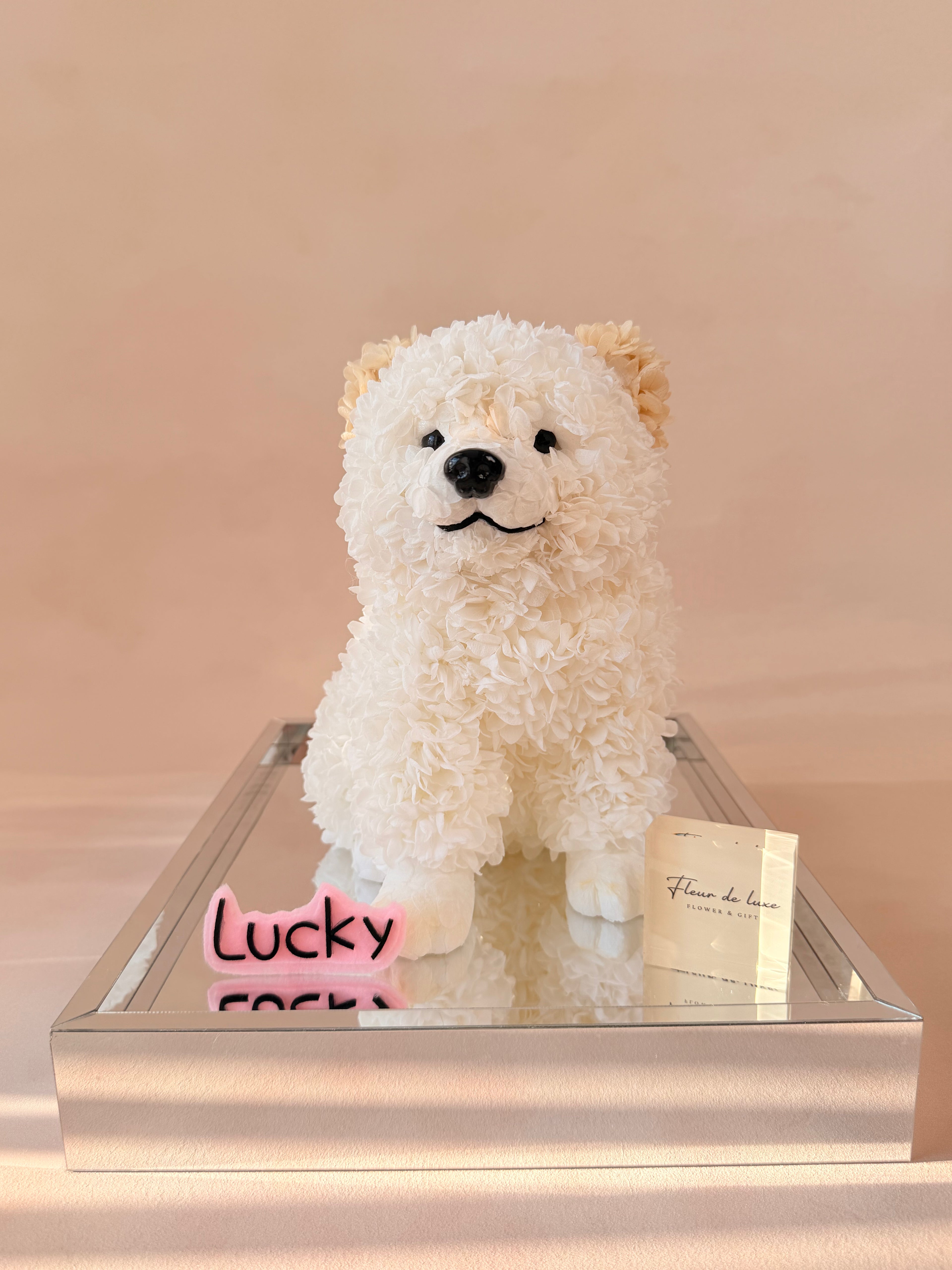 Lucky – Custom Preserved Flower Dog